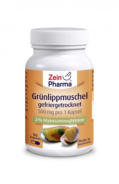 Zeinpharma Grünlippmuschel GAG Kapseln