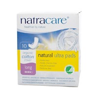 Natracare Damenbinden Ultra Lang mit Flügeln 10 Stück Natracare Damenbinden Ultra Lang mit Flügeln 10 Stück