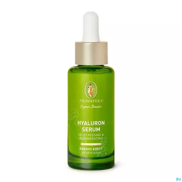 Primavera Energy Boost Hyaluron Serum - De Stressing&regenerating 30ml