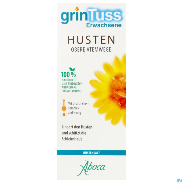 Hustensaft Aboca Grintuss Erwachsene Jugendliche Ab 12jahre 180g