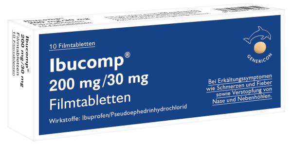 Ibucomp Filmtabletten 200mg/30mg