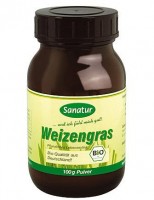 Weizen-Gras Pulver, BIO Sanatur Weizen-Gras Pulver, BIO Sanatur