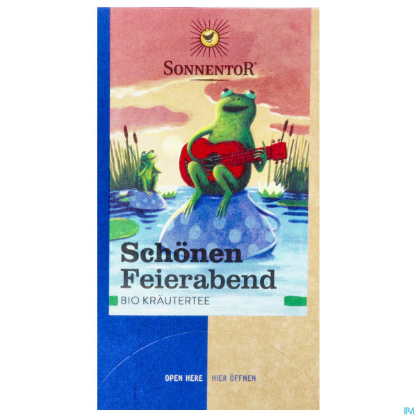 Sonnentor Kraeutertee/bio Schoenen Feierabend 02538 18st