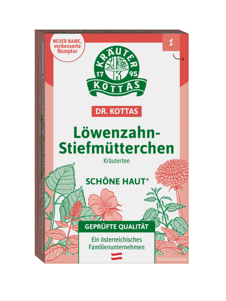 DR. KOTTAS Löwenzahn-Stiefmütterchen Kräutertee