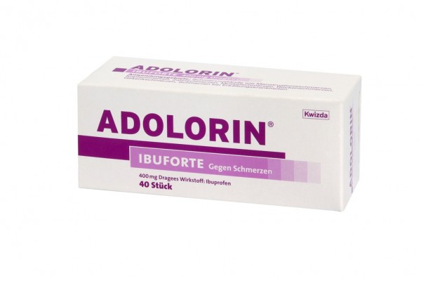 ADOLORIN IBUFORTE 400 mg Dragees