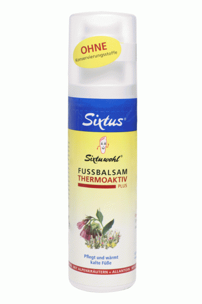 Sixtus Fußbalsam Thermo