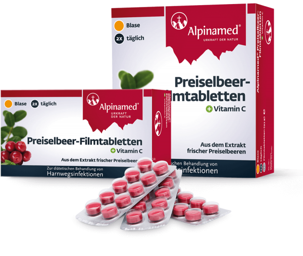 Alpinamed® Preiselbeer-Filmtabletten