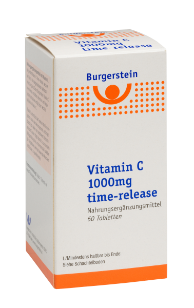 Burgerstein Vitamin C 1000mg time-release 60 Tabletten