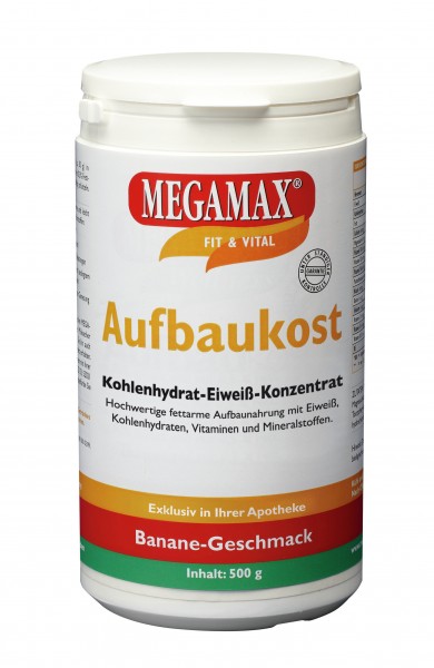 MEGAMAX Aufbaukost Banane