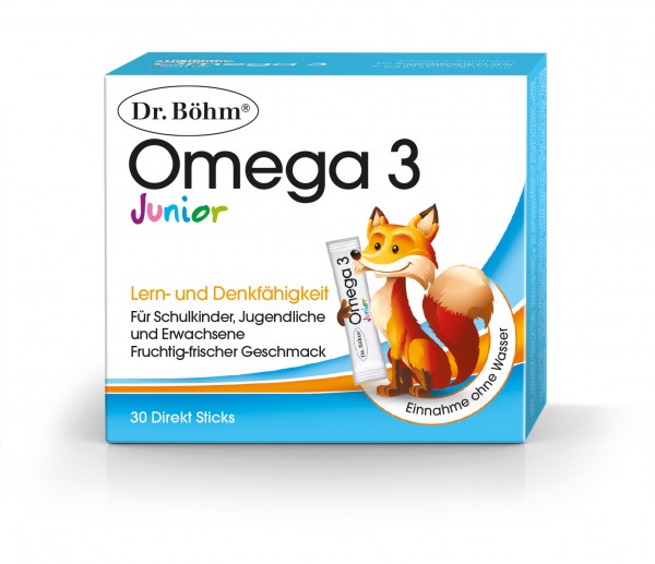 Dr. Böhm Junior Omega-3 Direkt Sticks