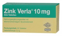 ZINK VERLA 10 mg Tabletten ZINK VERLA 10 mg Tabletten