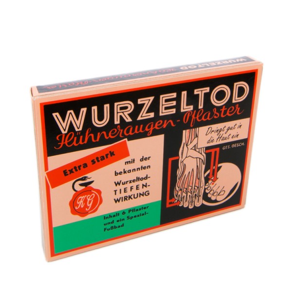 Wurzeltod Kurpackung 6 Pflaster + Bad