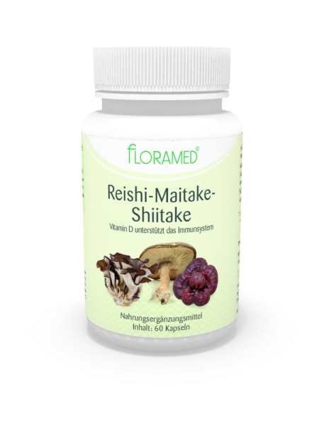 Floramed Reishi-Maitake-Shiitake  Kapseln