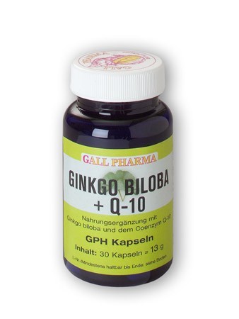 GPH Ginkgo Biloba + Q10 Kapseln