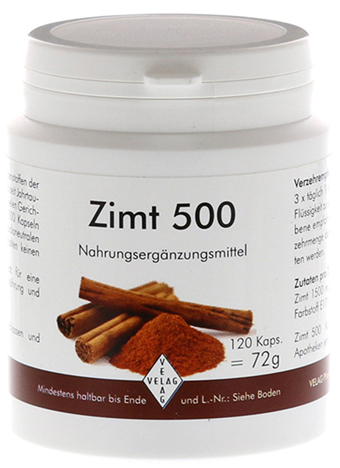 Zimt 500 mg Kapseln Velag