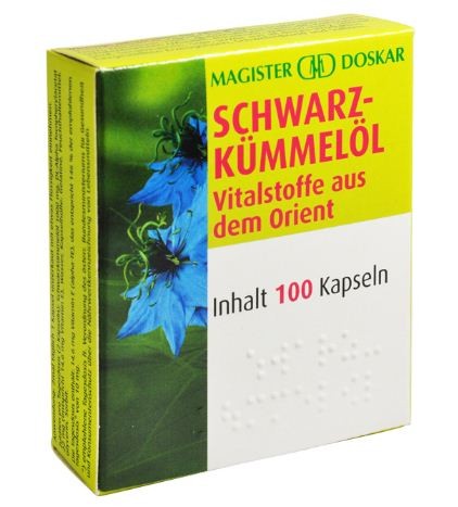 Doskar Schwarzkümmelöl 100 Kapseln