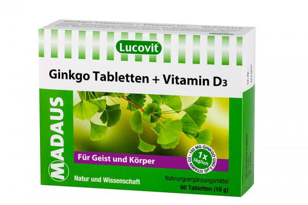 Lucovit Ginkgo plus Vitamin D3