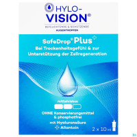 Augentropfen Hylo-vision Safe Drop Plus 2x10m 20ml Augentropfen Hylo-vision Safe Drop Plus 2x10m 20ml