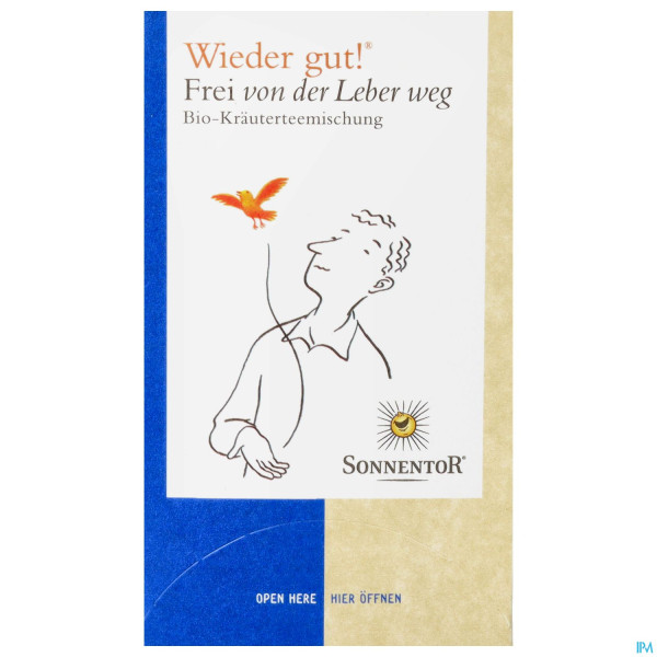 Sonnentor Tee/bio/wieder Gut Frei Von Der Leber Weg 02704 18st