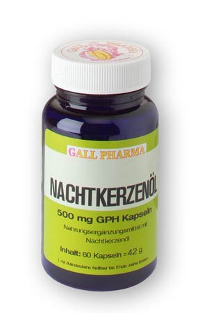 GPH Nachtkerzenöl 500mg Kapseln