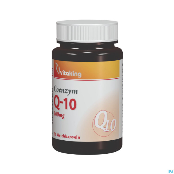 Coenzym Q10 Weichkapseln 100mg Vitaking 30st