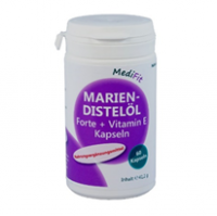 Mariendistelöl 500mg Forte + Vitamin E Kapseln Mariendistelöl 500mg Forte + Vitamin E Kapseln