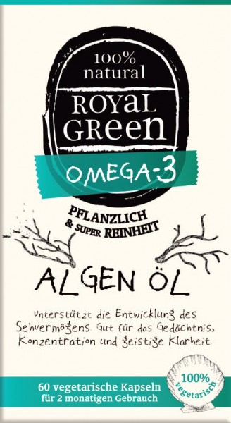 Royal Green Algenöl 60 Kapseln