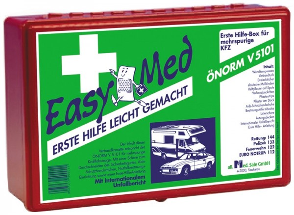 EasyMed	Nachfüllung für Autoapotheke Önorm V5101