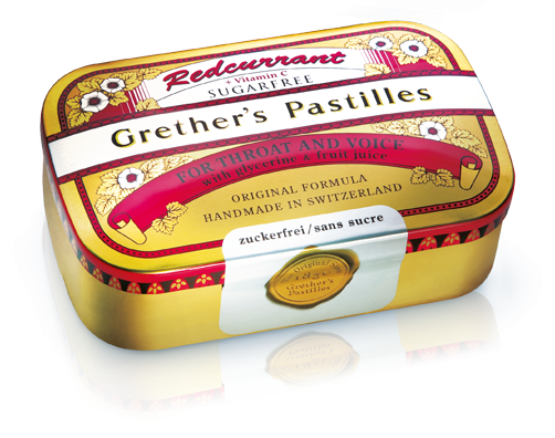 Grether's Pastilles Redcurrant Zuckerfrei