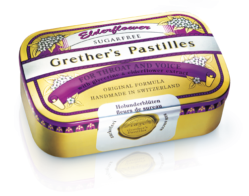 Grether's Pastilles Elderflower Zuckerfrei