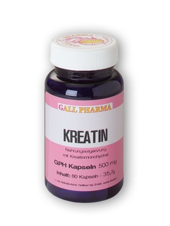 GPH Kreatin 500mg Kapseln