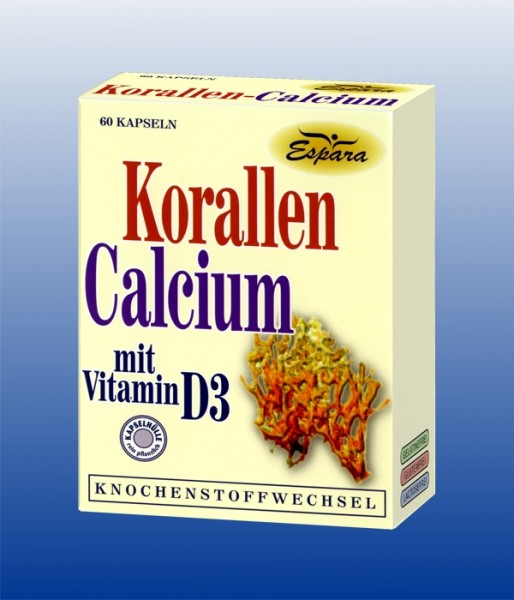 Espara Korallen-Calcium Kapseln