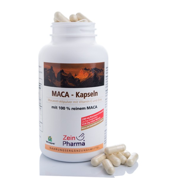 Zeinpharma Maca Gold 570 mg Kapseln