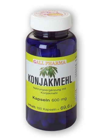 GPH Konjakmehl 600mg Kapseln