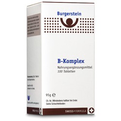 Burgerstein Vitamin B-Komplex 100 Tabletten