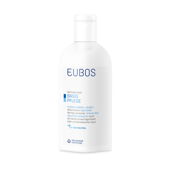 Eubos Wasch und Dusch flüssig blau 200 ml