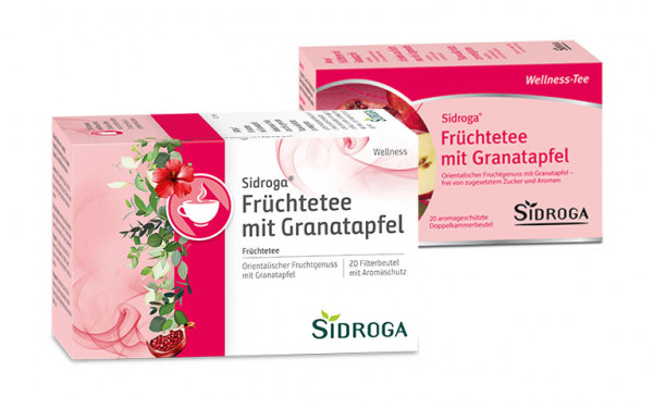 Sidroga Tee Früchte Granatapfel