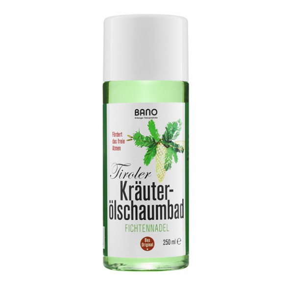 BANO Tiroler Fichtennadel Kräuterölschaumbad