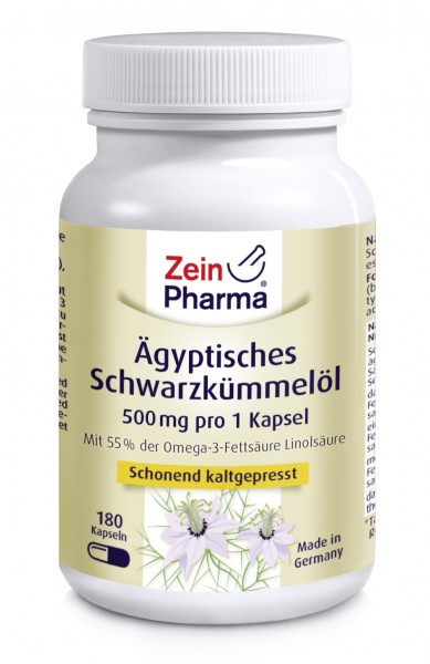 Zeinpharma Schwarzkümmelöl Ägyptisch Kapseln