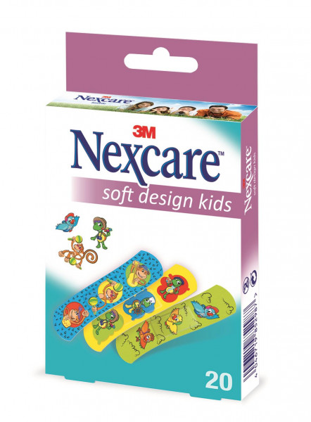 3M Nexcare Kinderpflaster Soft Kids Design