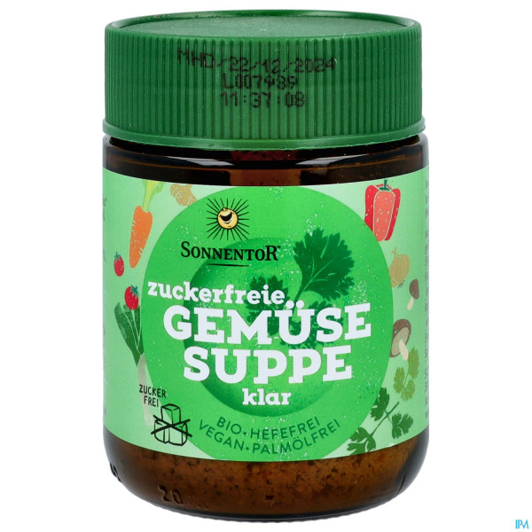 Sonnentor Zuckerfreie Gemuesesuppe Glas 01475 120g
