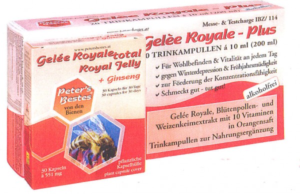 Peters Bestes Gelée Royale 30 Tage Kur