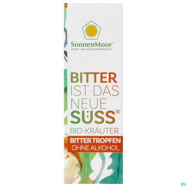 Sonnenmoor Bio Kraeuter Bittertropfen Ohne Alkohol 20ml