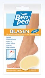 BenPed Blasenpflaster 3 klein + 3 mittel