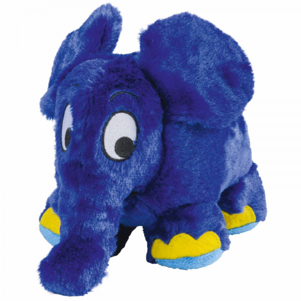 Wärmestofftier blauer Elefant