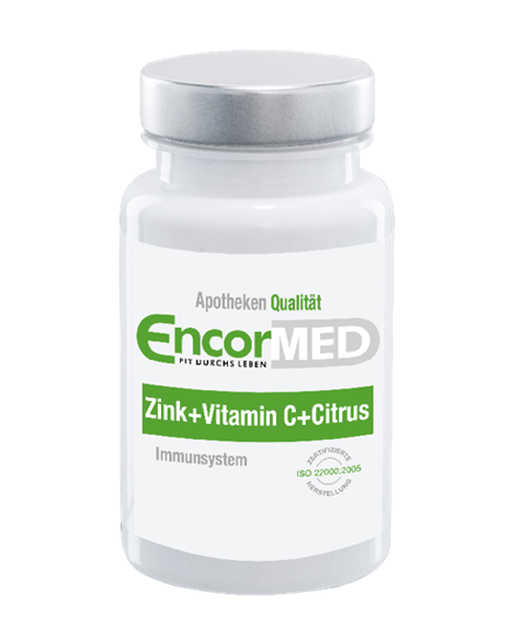 EncorMed Zink+Vitamin C+Citrus Kapseln