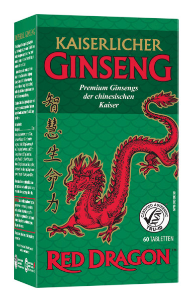 Jamieson Red Dragon™ Imperial Ginseng 500 mg 60 Tbl.