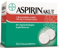 Aspirin® Akut - Brausetabletten Aspirin® Akut - Brausetabletten