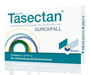 Tasectan Kapseln 500 mg Blisterpackung