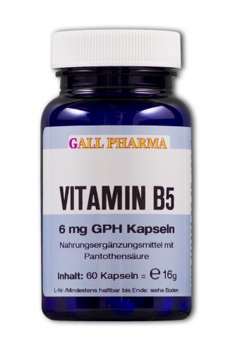 GPH Vitamin B5 6mg Kapseln